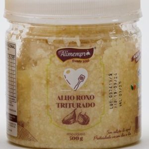 Alho Roxo Nobre Triturado Alimempro 500g