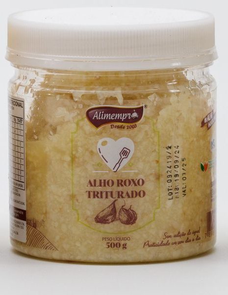 Alho Roxo Nobre Triturado Alimempro 500g