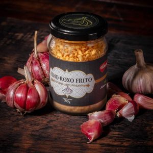 Alho Roxo Frito 70g - Alimempro