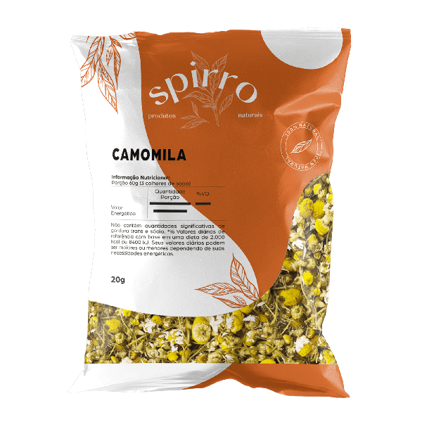 Camomila 20g - Spirro Produtos Naturais