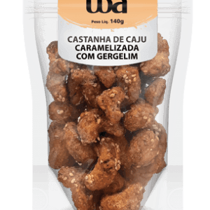 Castanha de Caju Caramelizada com Gergelim - Iba