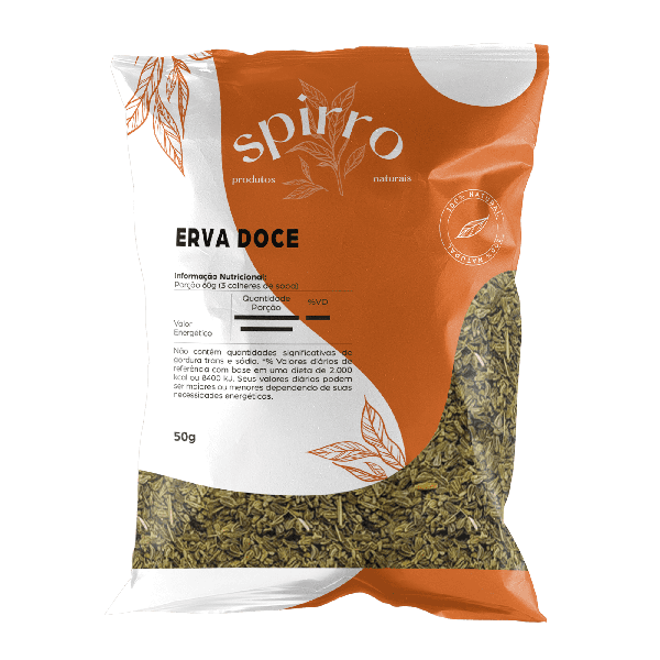 Erva Doce 50g - Spirro Produtos Naturais