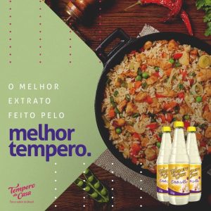 Tempero Extrato de Alho - Tempero da Casa