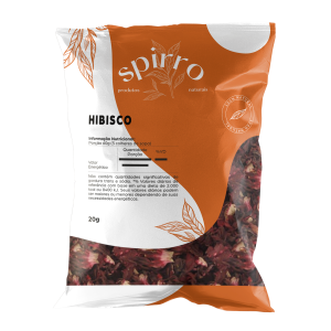 Hibisco 20g - Spirro Produtos Naturais