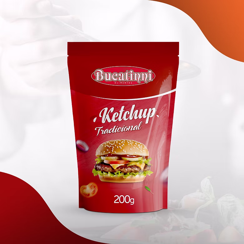 Ketchup Bucatinni Pouch - 200g