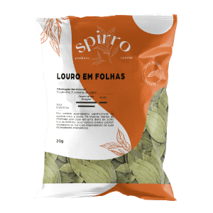 Louro em Folhas 20g - Spirro Produtos Naturais