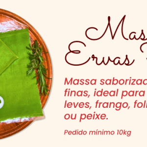 Massa de Ervas Finas - Big Massa