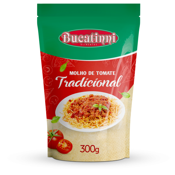 Molho de Tomate Pouche 300g Bucatinni