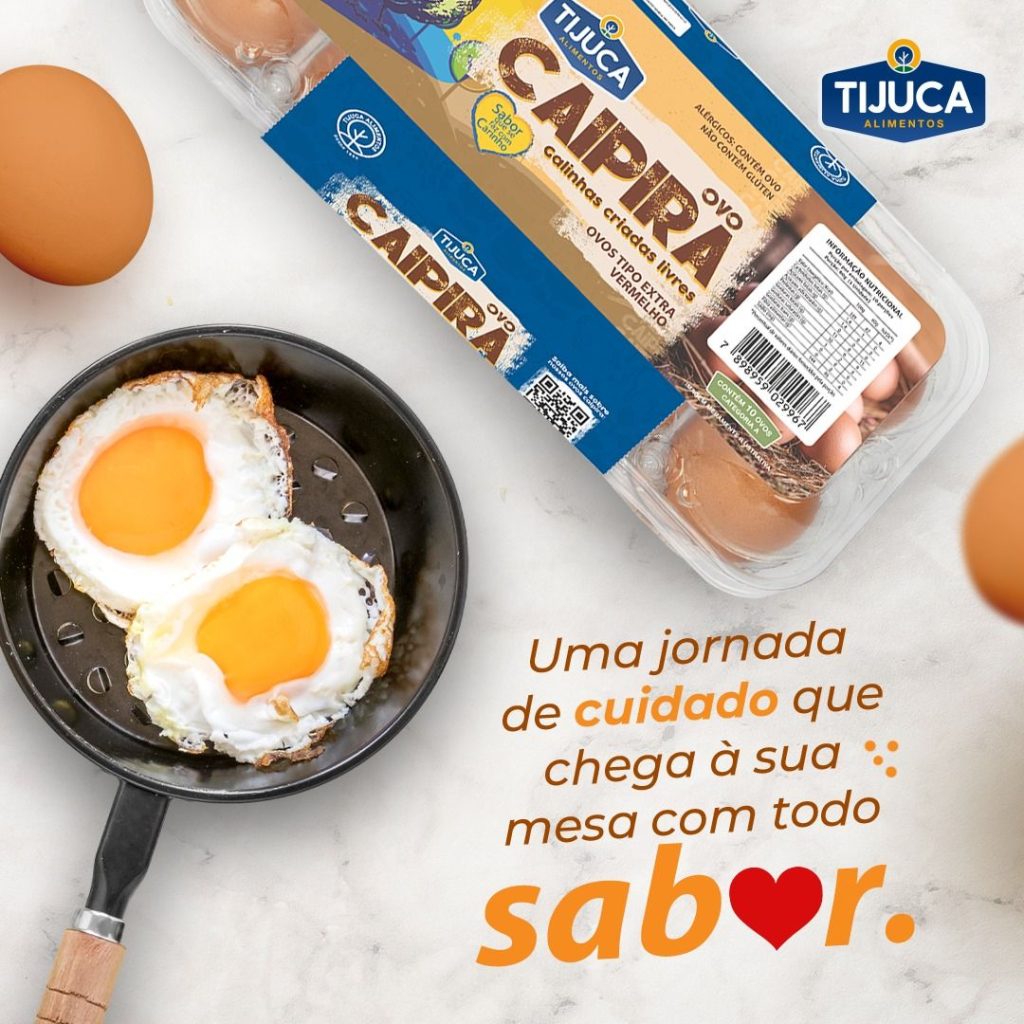 Ovos de galinha caipira - Tijuca