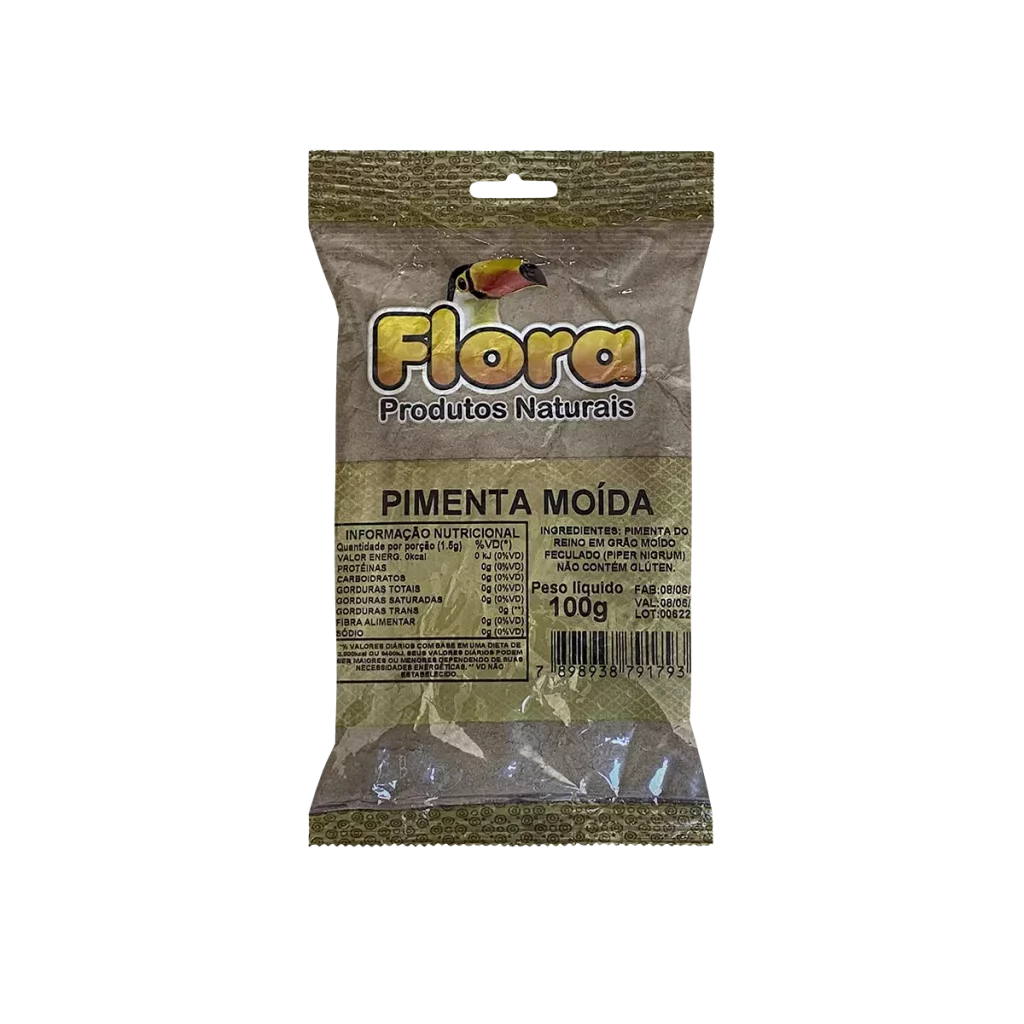 Pimenta Moída - Flora Produtos Naturais
