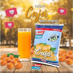 Polpa de Cajá - Bessa Polpas