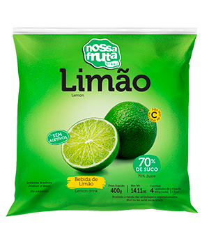 Polpa de Limão - Nossa Fruta