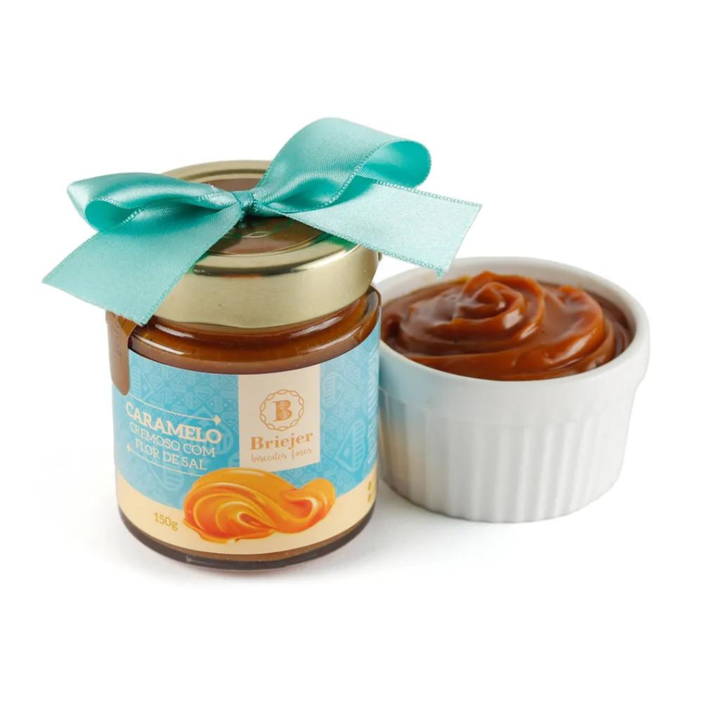 Pote de Caramelo Flor de Sal - Briejer