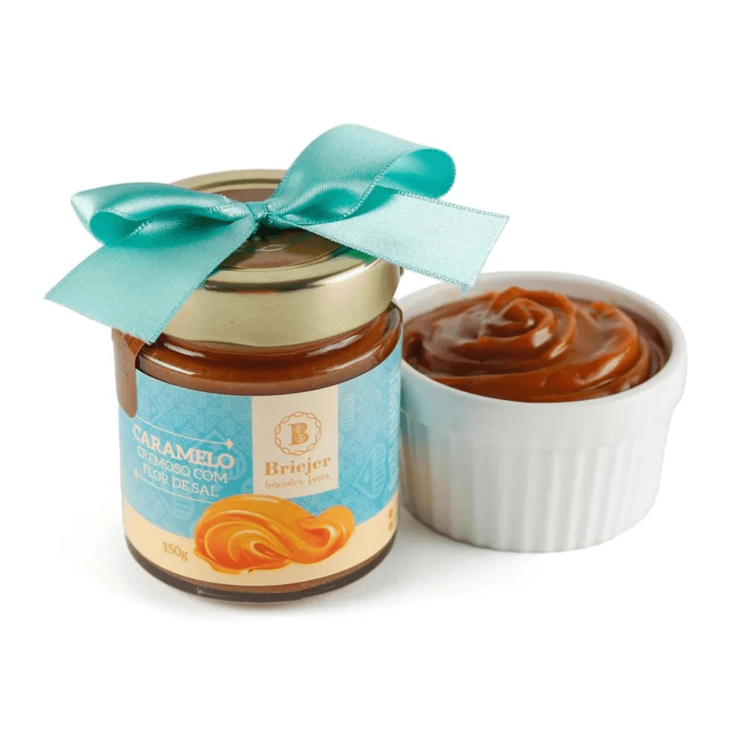 Pote de Caramelo Flor de Sal - Briejer