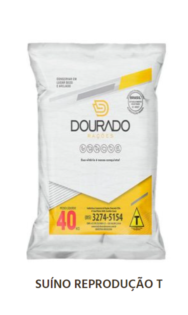 Suino Reprodução 40kg - Dourado Rações