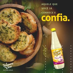 Tempero Polpa de Alho - Tempero da casa