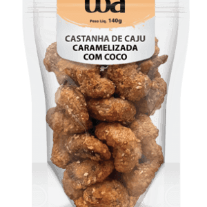 Castanha de Caju Caramelizada com Coco - Iba