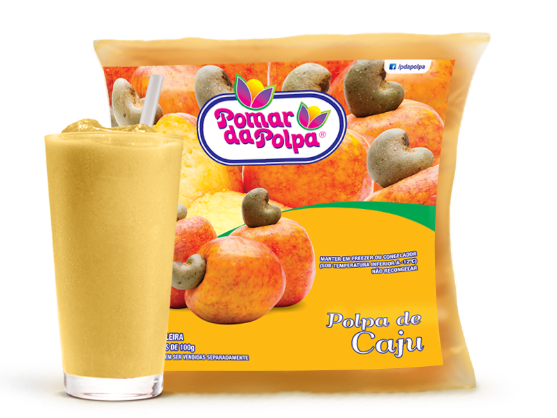 Polpa de Cajú 400g Pomar