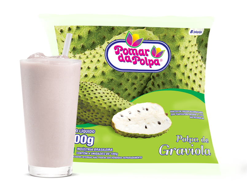 Polpa de Graviola 400g Pomar