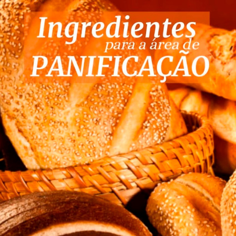 Ingredientes para a área de panificação