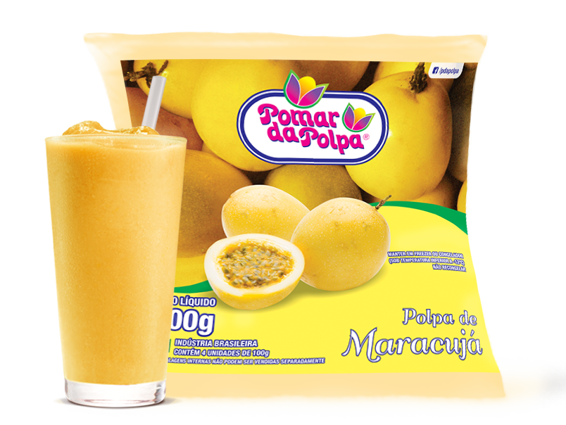 Polpa de Maracujá 400g Pomar