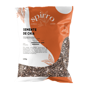 Semente de Chia 100g - Spirro Prdutos Naturais