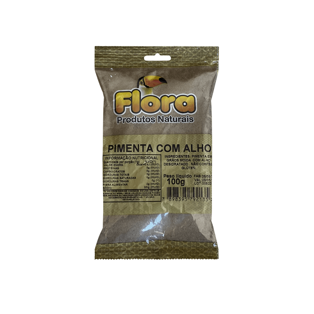 Pimenta com Alho - Flora Produtos Naturais