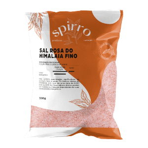 Sal Rosa do Himalaia Fino 300g - Spirro Produtos Naturais
