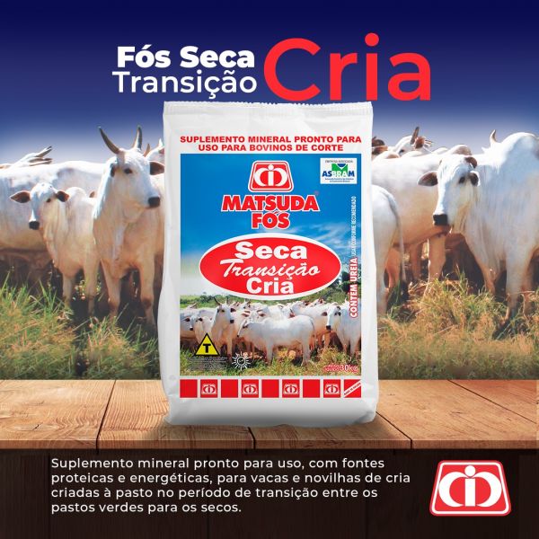 Seca Transição Cria - Matsuda Rações