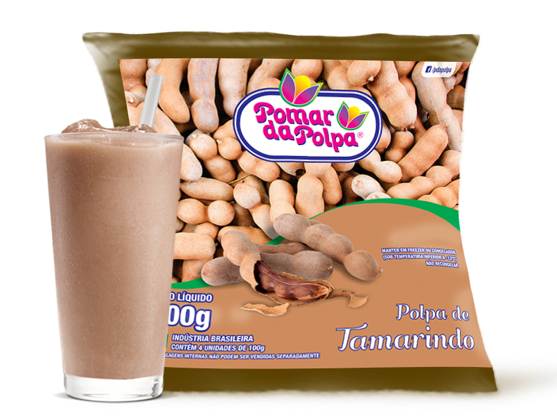 Polpa de Tamarindo 400g Pomar