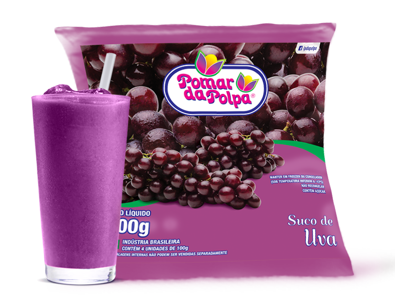 Polpa de Uva 400g Pomar