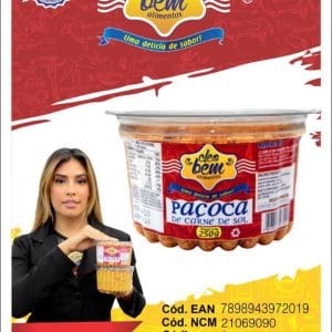 PAÇOCA CLEOBEM POTE 250 G