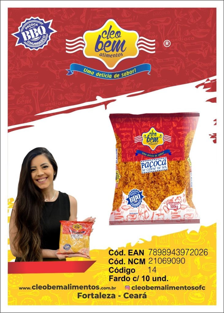 PAÇOCA CLEOBEM SACO 500 G