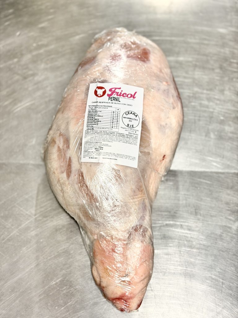 Pernil suino resfriado